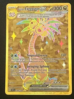 Alolan Exeggutor ex 248/191 Surging Sparks SV08 Pokemon NM - Image 1