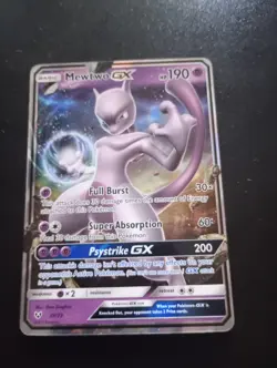 Pokemon TCG Mewtwo GX Shining Legends 39/73 Holo Ultra Rare - Image 1