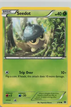Seedot 2/99 Common Next Destinies Pokemon Lightly Played - Image 1