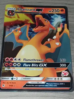 Charizard GX 9/68 - HP250 - Battle Academy - Full Art Pokemon Card - Image 4