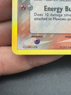 Mewtwo #12 Ex Delta Species Holo Rare Pokemon 2005 LP+ - Image 3