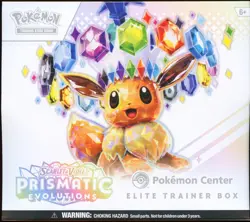 SWSH Prismatic Evolutions POKEMON CENTER ETB Elite Trainer Box SEALED (11 Packs) - Image 2