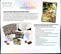 SWSH Prismatic Evolutions POKEMON CENTER ETB Elite Trainer Box SEALED (11 Packs) - Image 4
