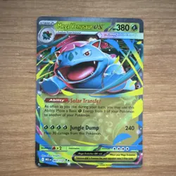 Pokemon TCG Mega Venusaur EX 003/132 Me01 Holo 380 HP English - Image 1