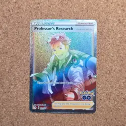 Professor's Research 84/78 - Pokemon GO - Secret Rare TCG Holofoil *B1 - Image 1