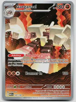 Garganacl 147/132 Mega Evolution Pokemon NM - Image 1