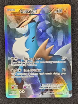 NM POKEMON COBALION Noble Victories Ultra Rare Holo 100/101 - Image 1