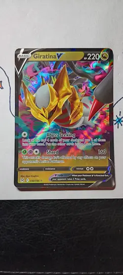 Giratina V Ultra Rare Holo SWSH11: Lost Origin 130/196 MP Pokemon TCG - Image 1