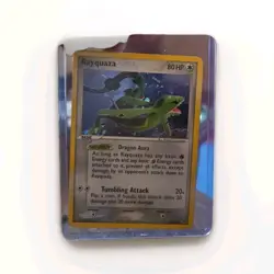 Pokemon TCG Rayquaza 22/107 EX Deoxys Holo Rare English 80 HP Basic - Image 1