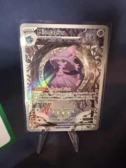 The Pokemon Company Mismagius 212/193 SV02 Paldea Evolved Holo Full Art IR - Image 1