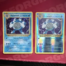 Pokemon TCG Poliwrath 25/108 2016 English Holo and reverse holo - Image 1
