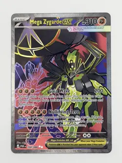 Mega Zygarde ex 104/088 Perfect Order Full Art Ultra Rare Pokemon TCG NM - Image 1