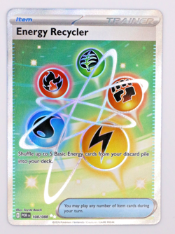 Energy Recycler 108/088 Perfect Order Full Art Ultra Rare Trainer Pokemon TCG NM - Image 1