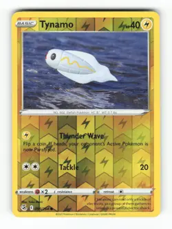 Tynamo 095/264 Common Fusion Strike Pokemon Reverse Holo Near Mint - Image 1