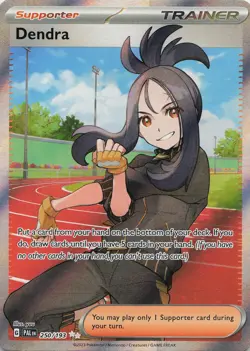 Dendra 250/193 Ultra Rare Paldea Evolved Pokemon Lightly Played - Image 1