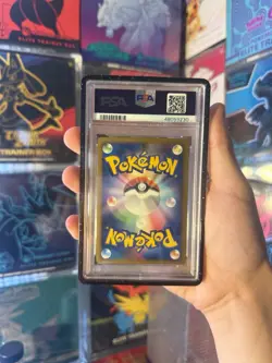 2007 Pokemon Japanese D&P Darkrai LV.X Holo Shining Darkness Unlimited PSA 9 - Image 2