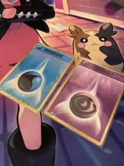 Pokemon Japanese TCG Classic Collection Holo Energy Psychic & Water - Image 1