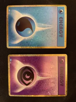 Pokemon Japanese TCG Classic Collection Holo Energy Psychic & Water - Image 4