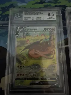Pokemon TCG Charizard V SWSH Black Star Promos SWSH260 BGS 8.5 Mint - Image 1