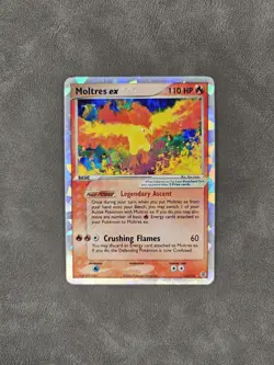 Pokemon TCG Moltres ex 115/112 Holo Ultra Rare - EX FireRed & LeafGreen - NM - Image 1