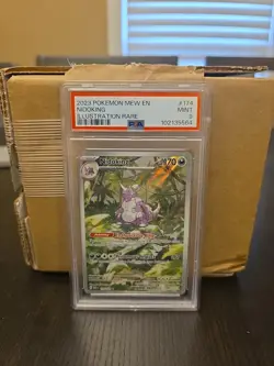 2023 Pokemon 151 ENGLISH - NIDOKING - ILLUSTRATION RARE - 174/165 - PSA 9 Mint - Image 1
