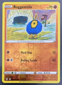 Roggenrola 086/203 Reverse Holo Evolving Skies | NM | Pokemon Trading Card TCG - Image 1