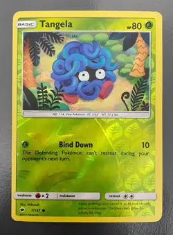 Tangela 7/147 Reverse Holo Burning Shadows | NM/MT | Pokemon Trading Card TCG - Image 1