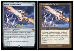 MTG Foil Ravnica Remastered RVR Sword of the Paruns MINT (SELECT) - Image 1