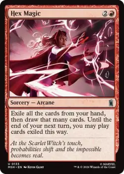 PREORDER: Hex Magic Foil - MTG Marvel Super Heroes - Image 1