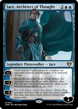 MTG Jace, Architect of Thought (851/1173) Commander Masters LP - Image 1