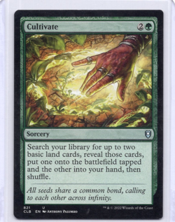 Cultivate 821 CLB Commander Legends MTG LP Sorcery - Image 1