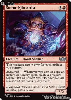 Storm-Kiln Artist [TDC - 235] Commander: Tarkir: Dragonstorm - Image 1