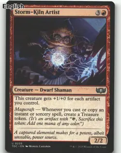 Storm-Kiln Artist [TDC - 235] Commander: Tarkir: Dragonstorm - Image 2