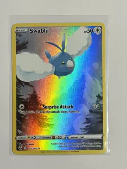 Swablu GG27/GG70 Crown Zenith: Galarian Gallery Full Art Holo Pokemon TCG - Image 1