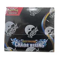 Pokemon Chaos Rising Booster Box New Sealed No Rips - Image 1
