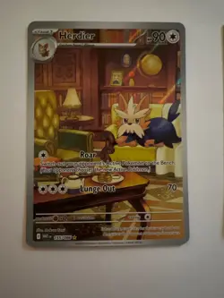 Pokemon - set of 3 - Herdier 155, Stoutland 156, Stoutland 248 - Image 1