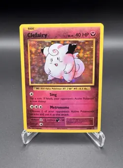 Clefairy 63/108 XY Evolutions Holo Rare English 2016 Pokemon TCG Clean / NM - Image 1