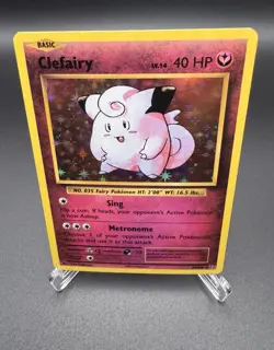 Clefairy 63/108 XY Evolutions Holo Rare English 2016 Pokemon TCG Clean / NM - Image 2