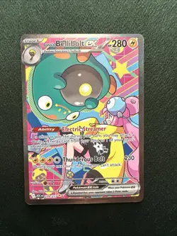Pokemon TCG - Ascended Heroes Iono’s Bellibolt Secret Illustration Rare 279/217 - Image 1