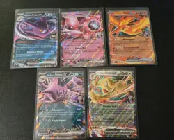 Team Rocket's Mewtwo Ex Moltres Persian Crobat Nidoking Pokemon Destined Rivals - Image 1