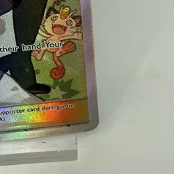Pokemon TCG Jessie & James Trainer Full Art Ultra Rare Card 68/68 Hidden Fates - Image 5