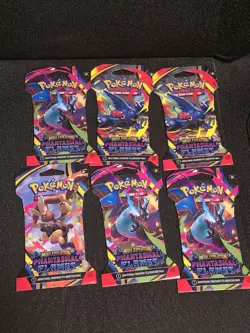 Pokemon TCG PHANTASMAL FLAMES BOOSTER PACK LOT OF 14 SEALED - Image 1