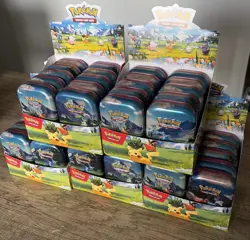 Ascended Heros Pokemon Mini Tin Storage And Display Box (Set of 50) - Empty - Image 1