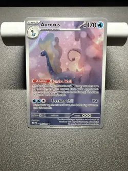 Aurorus 092/088 IR Perfect Order Illustration Rare Pokemon Card NM - Image 1