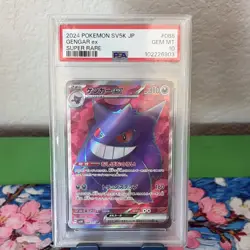 Pokemon Gengar ex Sv5k Wild Force 088/071 Super Rare Holo JP PSA 10 - Image 1