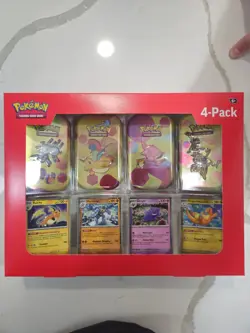 Pokemon TCG: Scarlet & Violet 151 - Sam’s Club Mini Tin Set of 4 Factory Sealed - Image 1