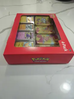 Pokemon TCG: Scarlet & Violet 151 - Sam’s Club Mini Tin Set of 4 Factory Sealed - Image 5