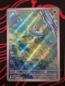 Chaos Rising - Froakie 088/086 & Frogadier 089/086 Illustration Rare Set - Image 2