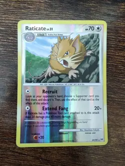 Raticate 29/99 Reverse Holo Platinum Arceus Pokemon - Image 1