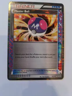 Master Ball 94/101 Ace Spec Holo Rare Plasma Blast - Pokemon TCG - Image 1